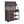 Potting Bench With 5 Drawer Storage And Slatted Back Panel, Garden Workstation - Brown