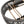 Outdoor Acacia Wood Patio Adjustable Lounge Chair - Grey Rope