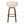 Symphony - Mid Century Modern Fixed Height Barstool With Swivel And Round Footrest (Set of 2)