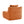 Armless Sofa With Pillow Teddy Fabric - Orange