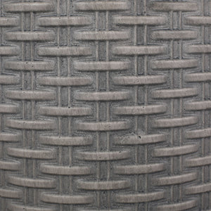 Outdoor Lightweight End Table Round Concrete - Natural