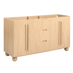 58.3" Bathroom Vanity Cabinet Only with Soft-Close Drawers