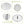 Shower System With 5 Function Rain Hand Shower And Slide Bar Combo