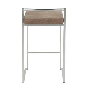 Fuji - Contemporary Elegant Stackable Counter Stool Set
