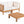 Oana - 3 Piece Loveseat Set With Coffee Table