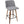Toriano - Mid Century Modern Fixed Height Counter Stool & Square Footrest (Set of 2)