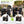 TOPMAX Outdoor Solid Wood Extendable Kitchen Island