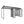 Lean To Shed With Open Sided Pergola, Outdoor Storage Shed & Attached Hardtop Gazebo Combo - Gray