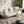 Luxe 76.5 in. Curved 3 Seater Modern Upholstered Chenille Sofa