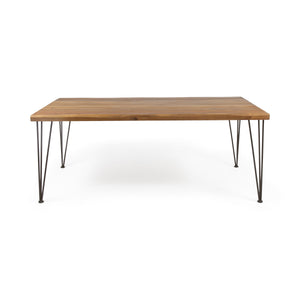 7 Pieces Acacia Wood Outdoor Dining Set