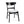 Set of 2 Mid-Century Dining Chairs - Upholstered Seat, Rubberwood Legs