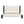 Boucle Cal King Bed Frame with Cube Headboard