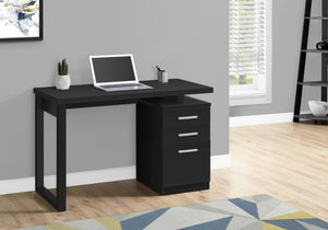 Computer Desk for Home Office Laptop with Reversible Storage Drawers
