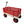 Children's and Garden Wooden Carriage with All-Terrain Inflatable Wheels