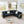 L Shaped Chesterfield Sectional Sofa with Stainless Steel Accents - Pink, Black, Beige