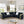 L Shaped Chesterfield Sectional Sofa with Stainless Steel Accents - Pink, Black, Beige