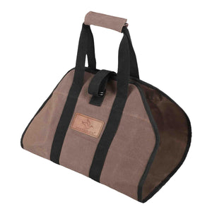 Diamond Shape Canvas Firewood Log Carriers - TRAPSKI