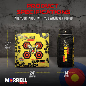 Morrell Yellow Jacket Field Archery Bag Target w/ Bow Practice Shooting Stand