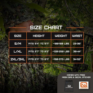 3D Leafy Camo Suits and Hoodies, Mossy Oak Patterns
