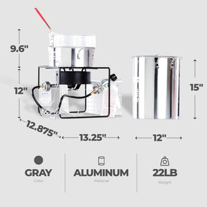 King Kooker Portable 29 Quart Propane Outdoor Deep Frying and Boiling Package