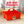 Little Giant DuraTote Plastic Box Organizer w/2 Compartments & Grip Handle, Red - TRAPSKI