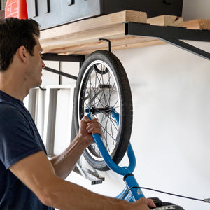 2' x 8' DIY Wall Shelf Brackets | Heavy Duty Garage Wall Shelf