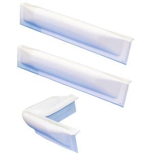 Dock Edge 3 Piece Dock Bumper Kit - 1 Corner Piece, 2 18" Straight Pieces - TRAPSKI