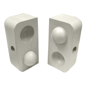 Dock Edge Dockap Premium Foam Profile Large 2" Cap - Putty - TRAPSKI