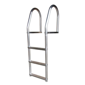 Dock Edge Fixed Eco - Weld Free Aluminum 3-Step Dock Ladder - TRAPSKI