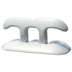Dock Edge Flip Up Dock Cleat 8" - White - TRAPSKI