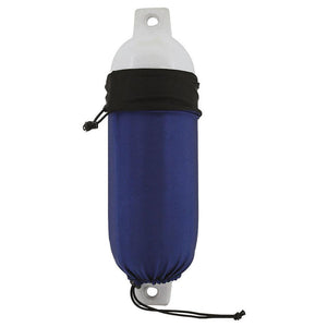 Dock Edge Reversible Fender Cover - Black/Blue - Medium - TRAPSKI