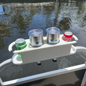 Docktail Bar Pontoon Boat Cup Holder Caddy - Choose Your Color