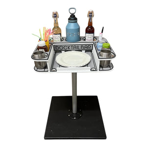 Docktail Butler Pedestal Table Top Replacement