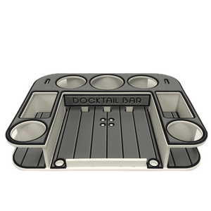 Docktail Butler Table with SeaSucker Vacuum Mounts
