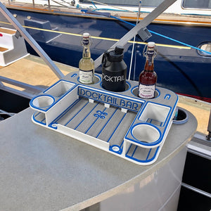 Docktail Butler Table with SeaSucker Vacuum Mounts