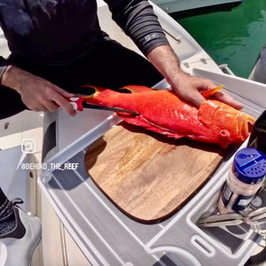 Docktail Utility Table with Rod Holder Mount