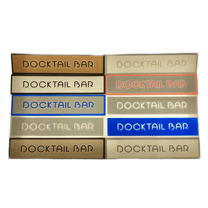 Docktail Utility Boat Table with Pontoon Boat Rail Mount