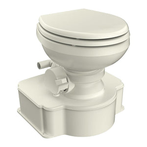 Dometic Bone M65 Marine Gravity Toilet - Elongated Seat Size w/Foot Pedal - TRAPSKI