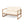 Outdoor Acacia Wood Loveseat and Coffee Table Set with Cushions