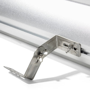 Dr. Infrared DR-238 1500W Infrared Indoor Outdoor Wall or Ceiling Heater, Silver