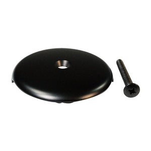 Westbrass 1.5 Inch Twist & Close Bathtub Trim Set w/ 1 Hole Faceplate, Bronze