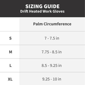 Drift II Heated Leather Gloves (3500mAh USB-C batt) - TRAPSKI