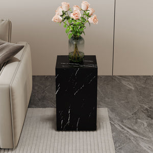Modern Coffee Table with Wood Grain Finish - Dark Gray, Black, or Light Brown