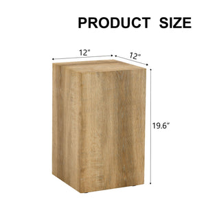 Modern Coffee Table with Wood Grain Finish - Dark Gray, Black, or Light Brown