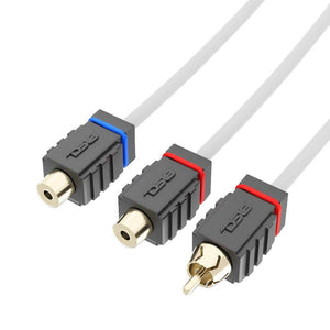 DS18 Marine Tinned OFC RCA Cable - 2 Female to 1 Male - TRAPSKI