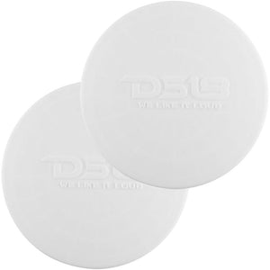 DS18 Silicone Marine Speaker Cover f/8" Speakers - White - TRAPSKI