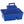 Little Giant DuraTote Stable Stool and Tote Box with Carrying Handle, Blue - TRAPSKI