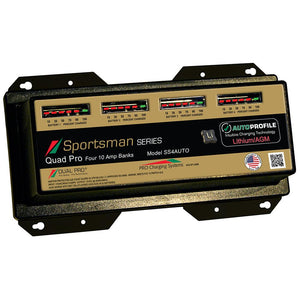 Dual Pro SS4 Auto 40A - 4-Bank Lithium/AGM Battery Charger - TRAPSKI