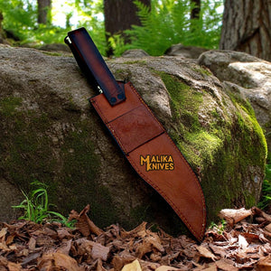 Crocodile Dundee Knife Replica | D2 Steel Blade | Black Micarta Handle