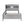 Wood Platform Bed With Built In LED Light, Storage Headboard And Guardrail